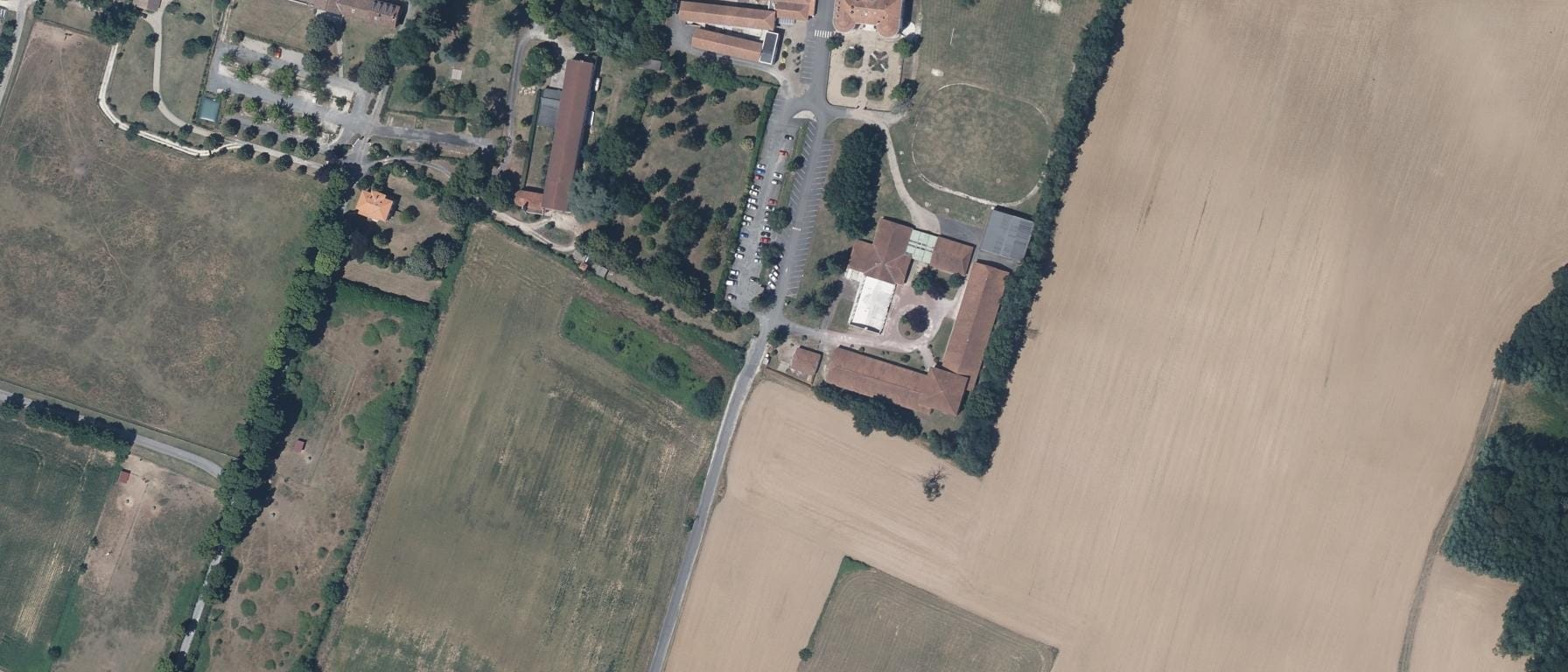 Vue aérienne de Lycée Saint Joseph L'Amandier