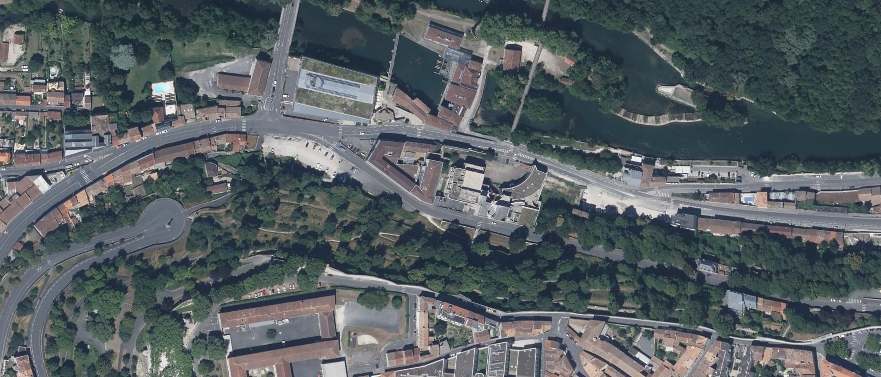 Vue aérienne de Ecole européenne supérieure de l'image