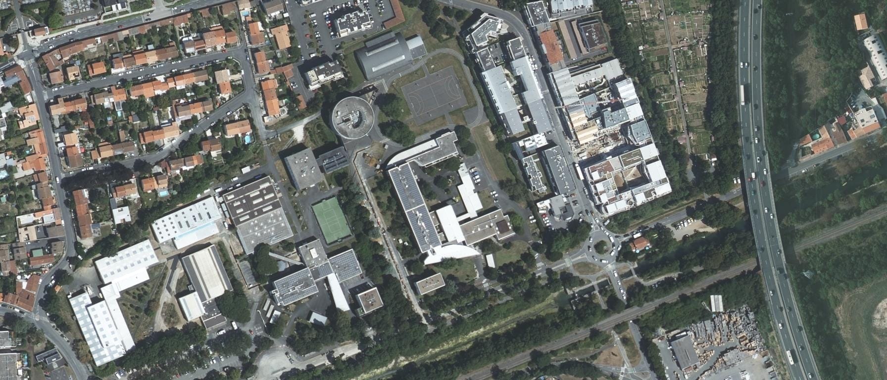 Vue aérienne de Lycée professionnel Pierre Doriole