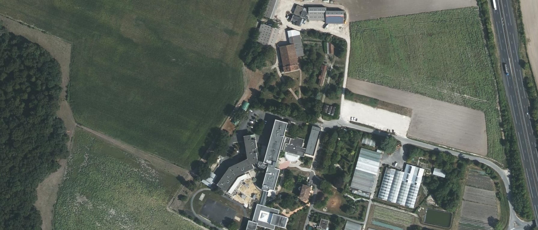 Vue aérienne de CFPPA DE SAINTES-PETIT CHADIGNAC