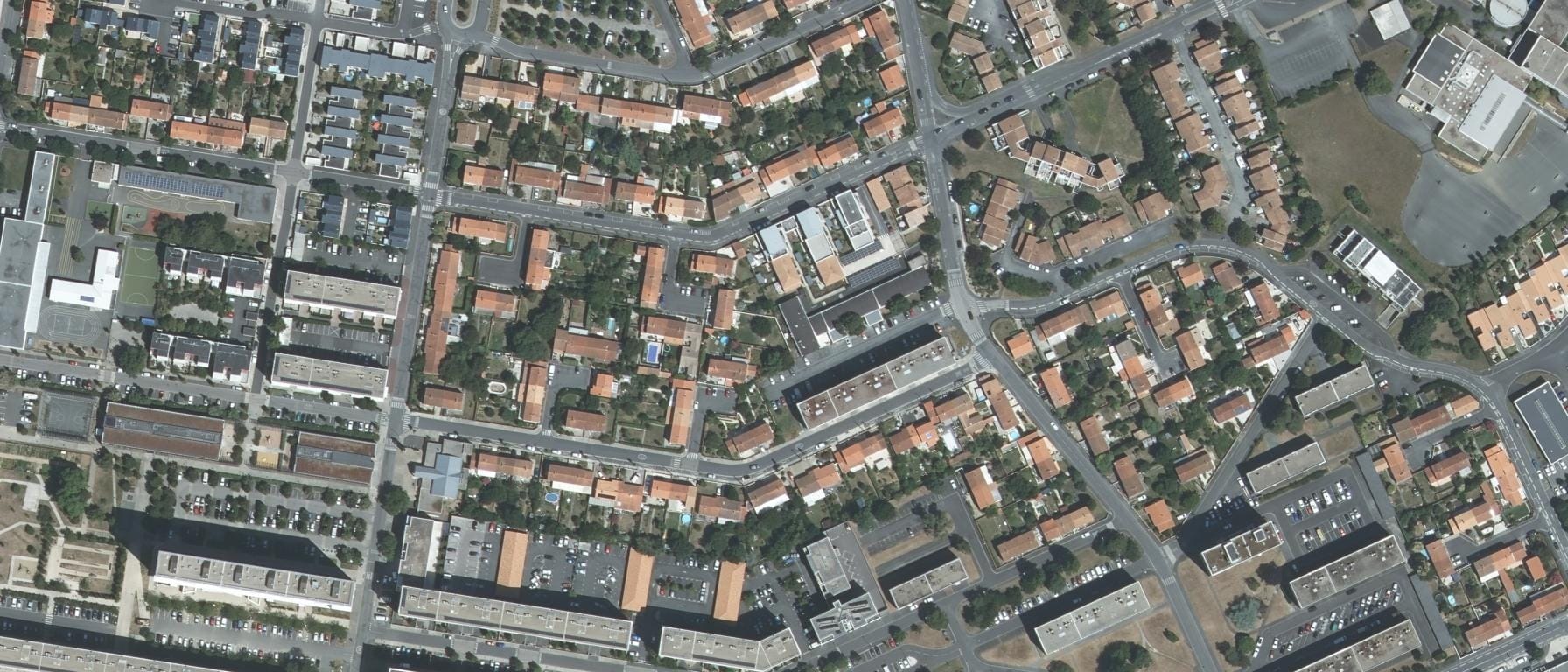 Vue aérienne de ECOLE MATILE LA ROCHELLE