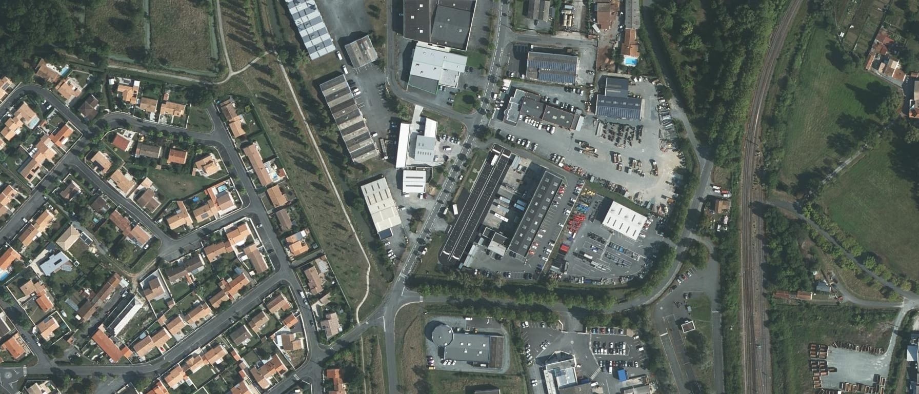 Vue aérienne de AFTRAL 17 Rochefort