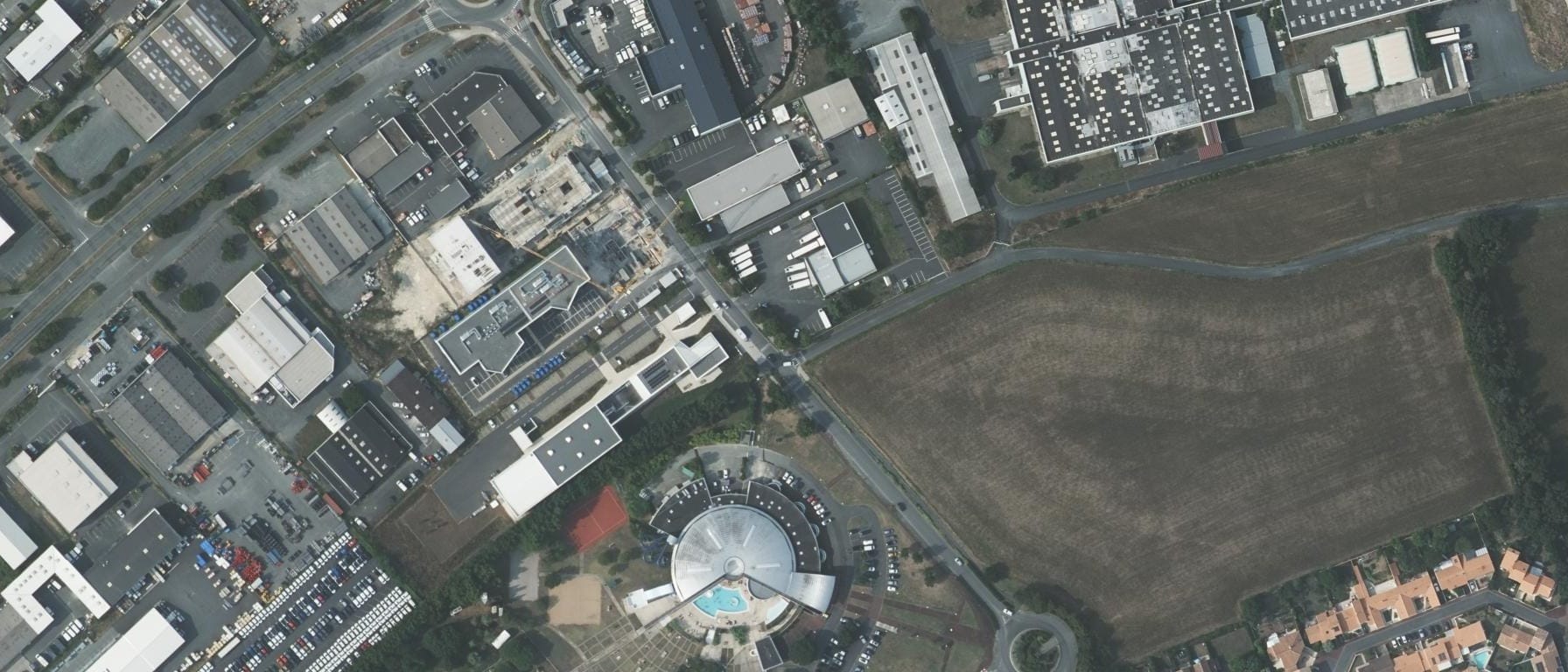 Vue aérienne de Ecole Supérieure du CipecMA