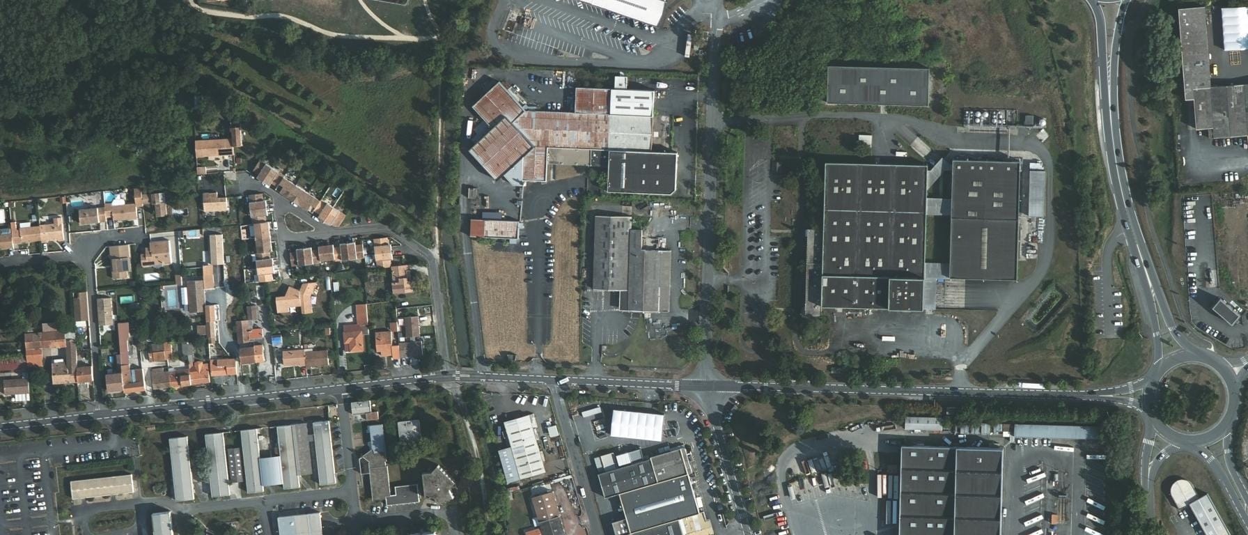 Vue aérienne de CFAI Poitou-Charentes Site de Rochefort