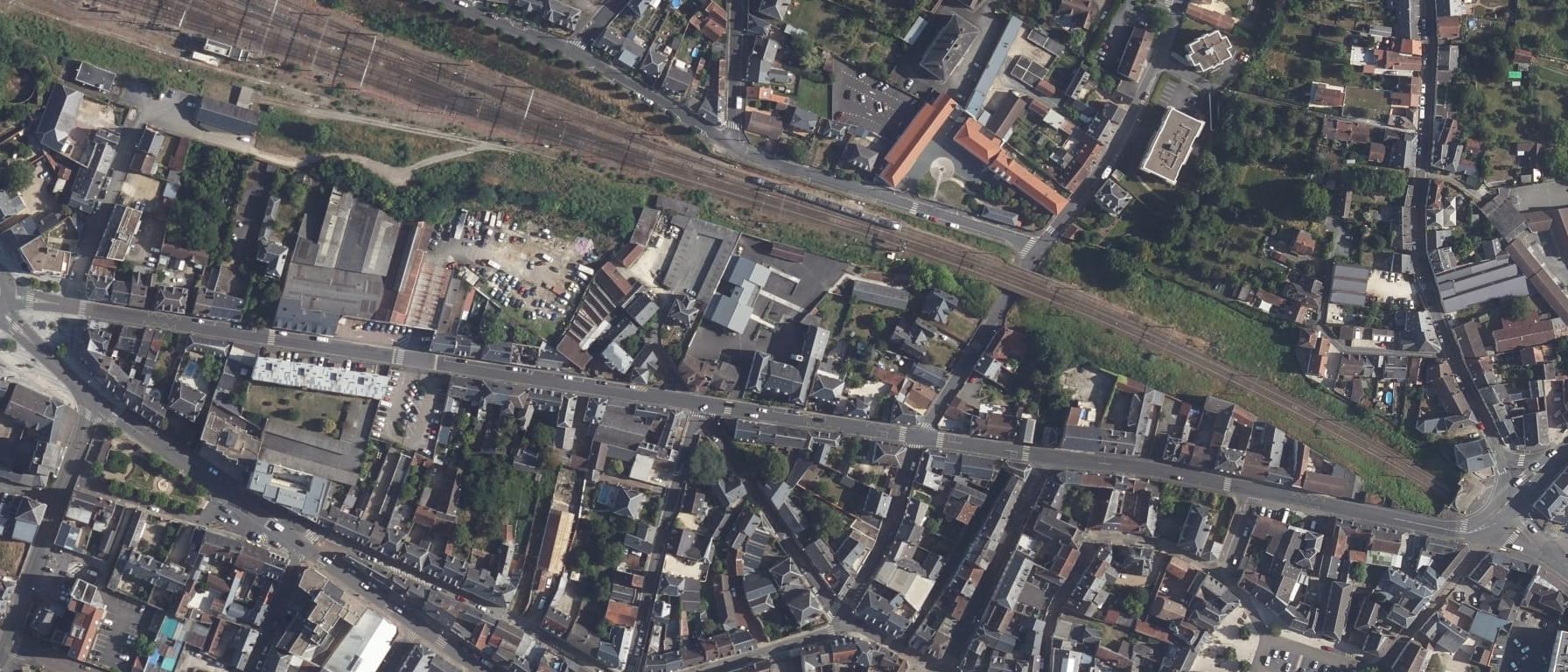 Vue aérienne de Lycée professionnel Saint Joseph