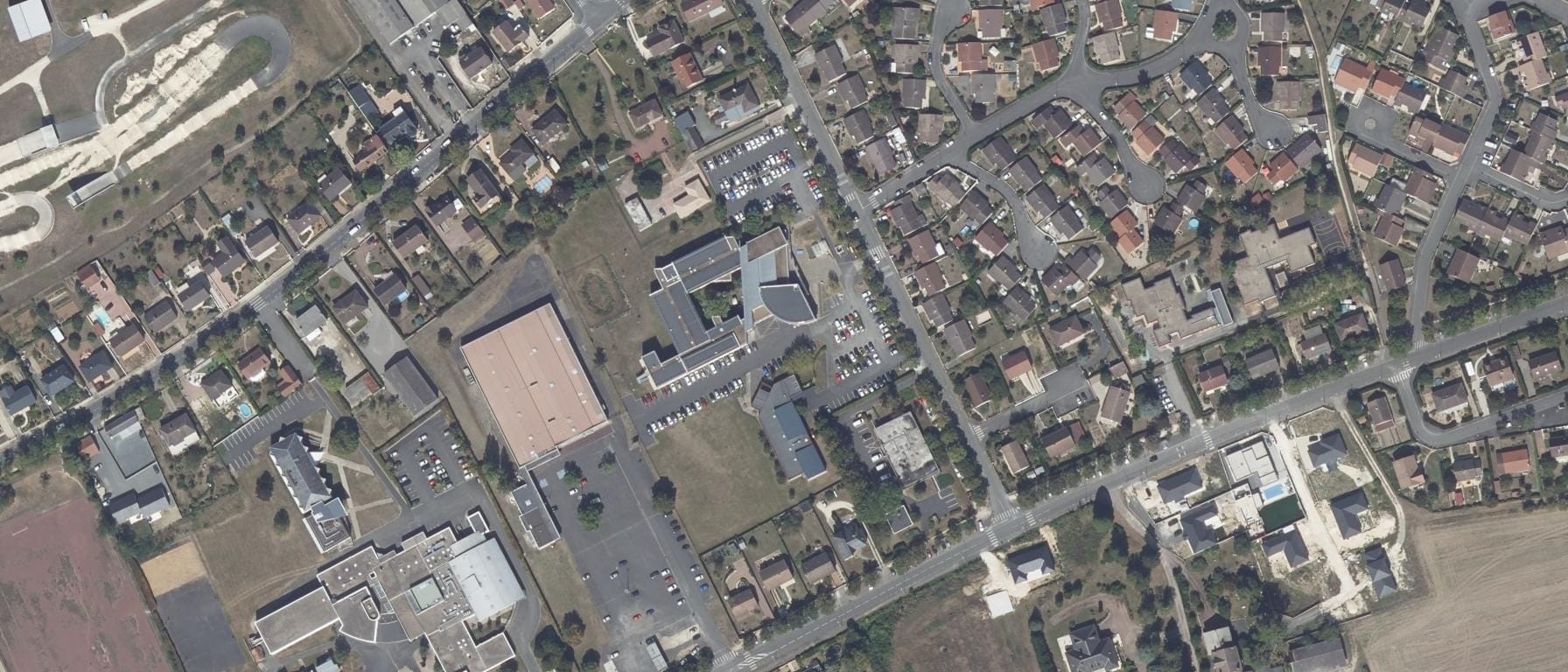 Vue aérienne de Site ARDEQUAF - ERTS