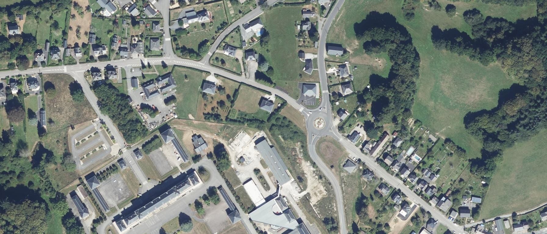 Vue aérienne de Lycée Pierre Caraminot