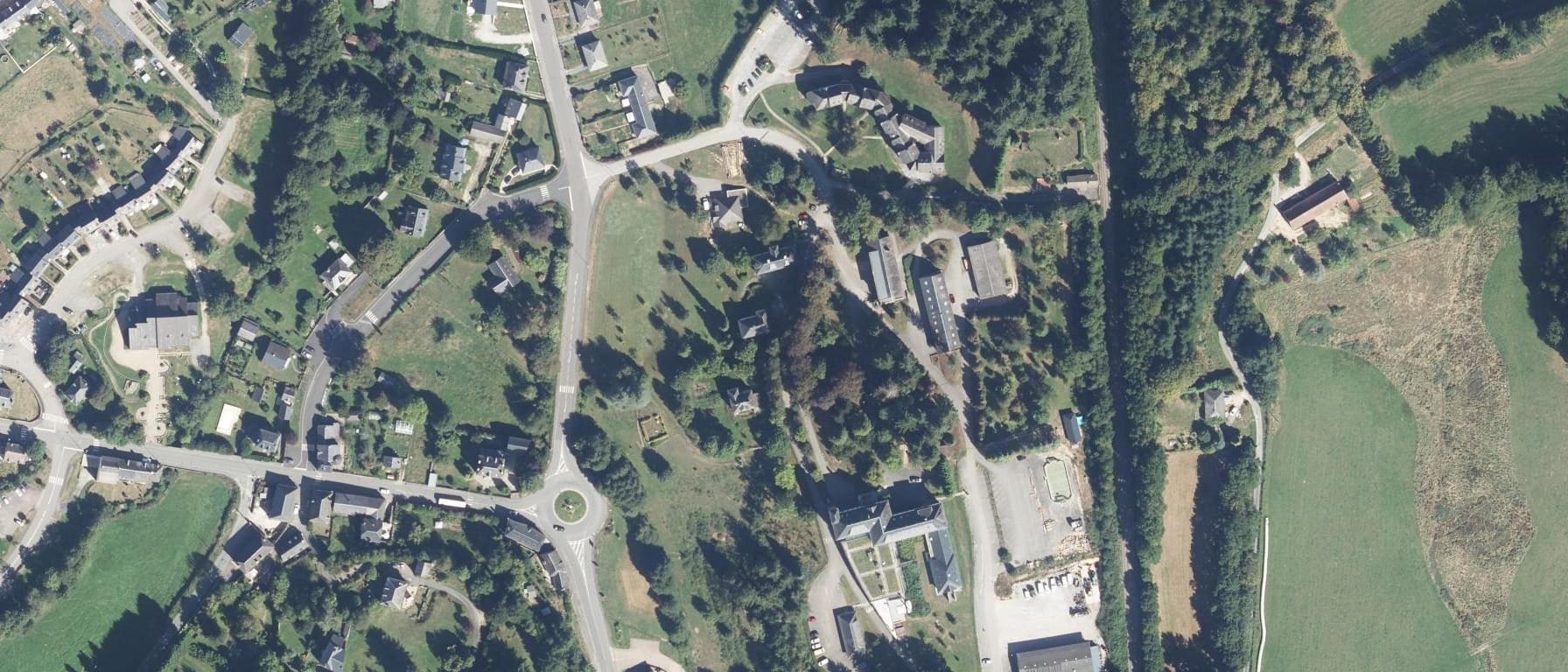 Vue aérienne de Ecole Forestière de Meymac