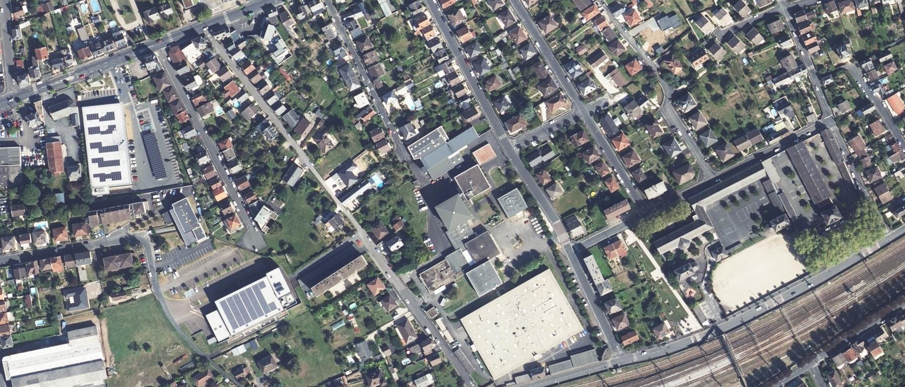 Vue aérienne de Lycée professionnel Lavoisier