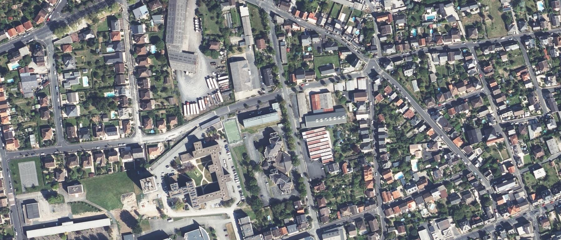 Vue aérienne de Ecole professionnelle privée Esthétique