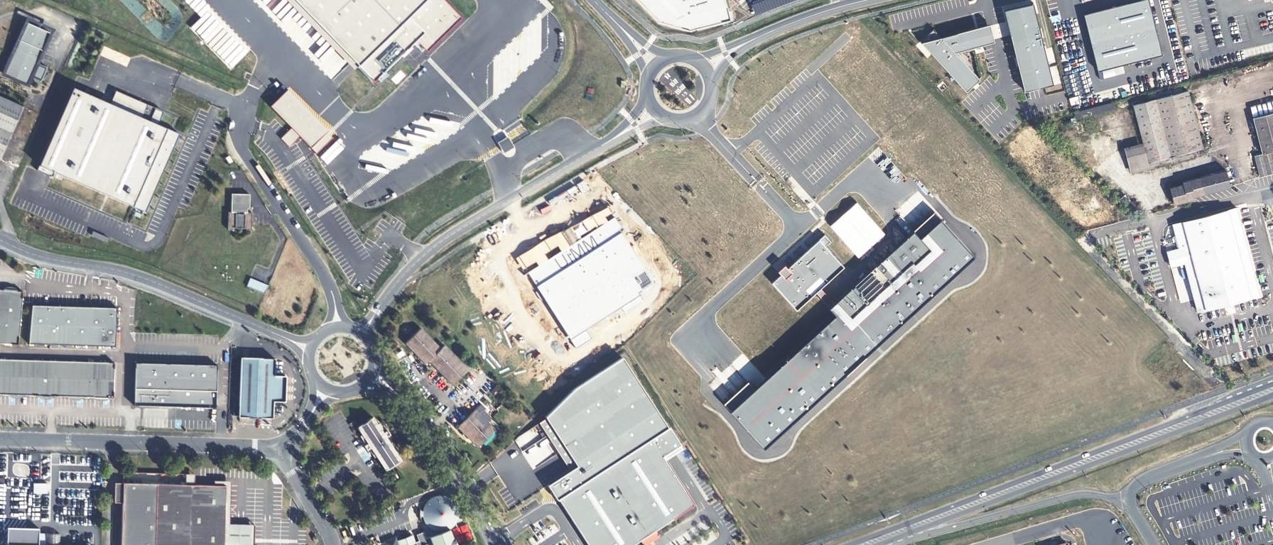 Vue aérienne de SITE-OF-CFA CFAI LIMOUSIN BRIVE