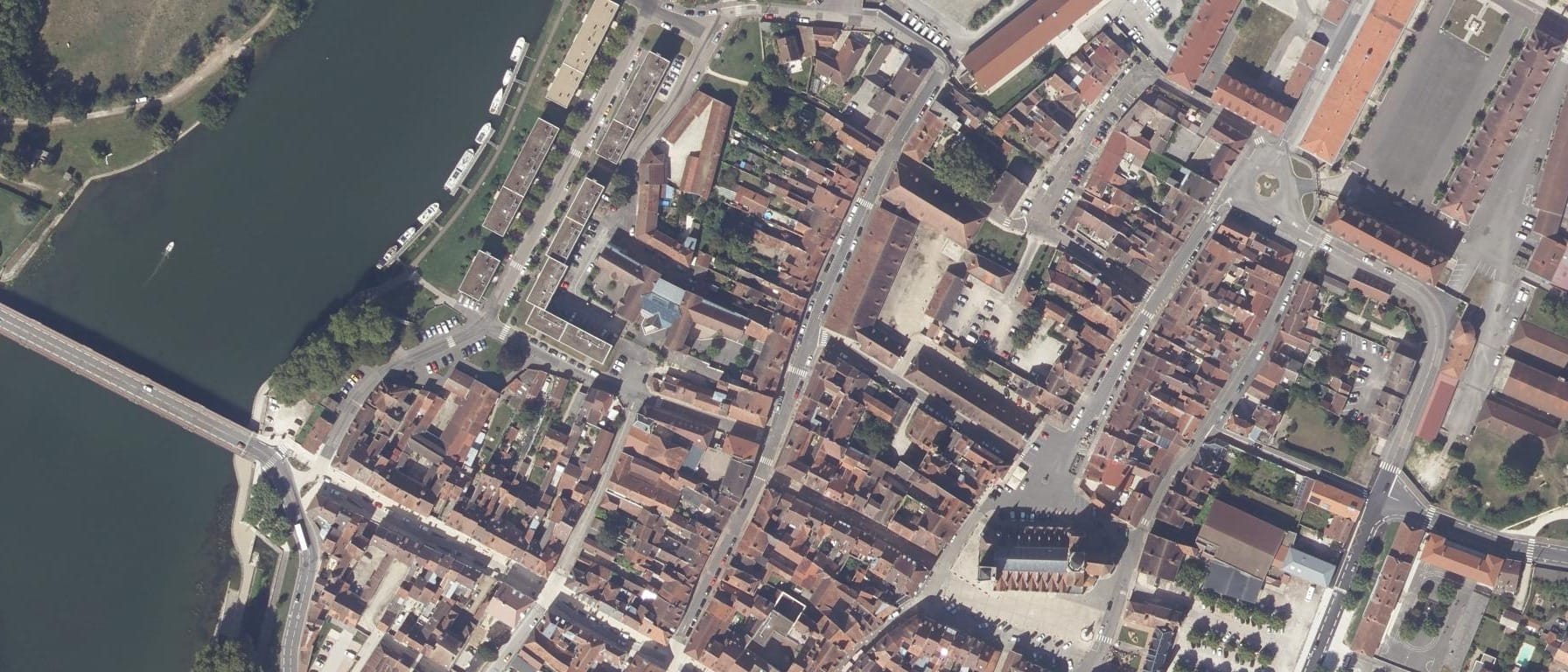 Vue aérienne de Lycée Prieur de La Côte d'Or