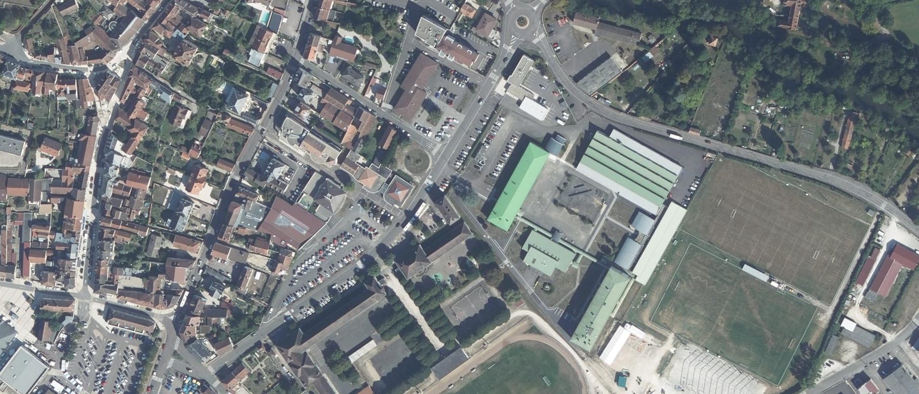 Vue aérienne de Lycée professionnel Eugene Guillaume