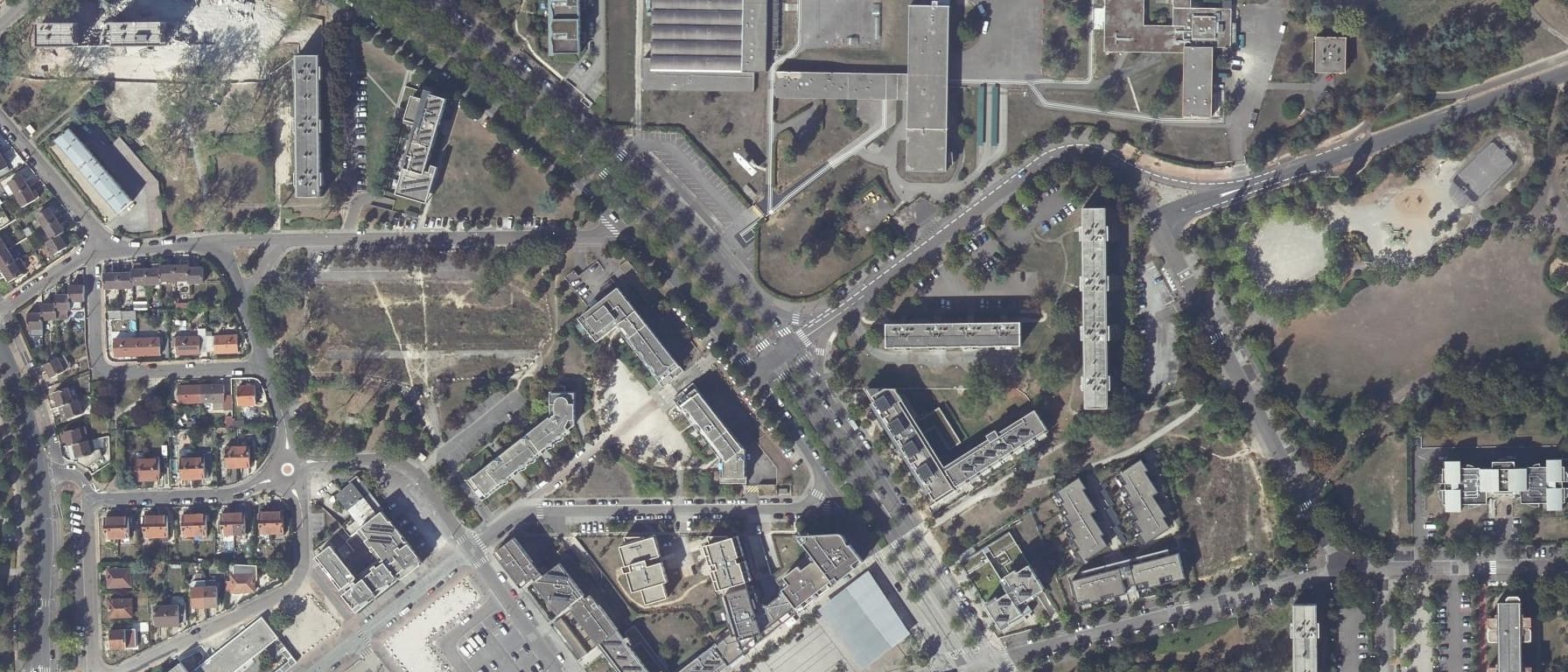 Vue aérienne de Lycée Gustave Eiffel