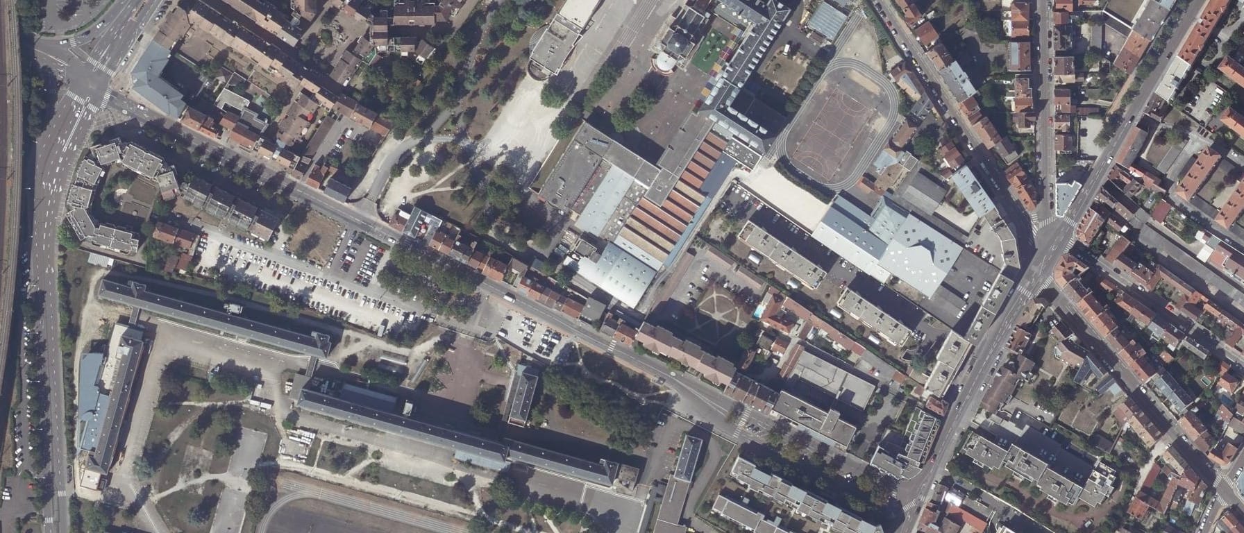 Vue aérienne de Lycée Saint Joseph