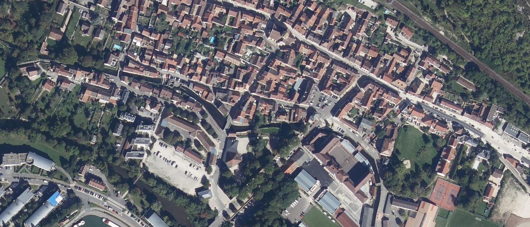 Vue aérienne de Lycée agricole Felix Kir