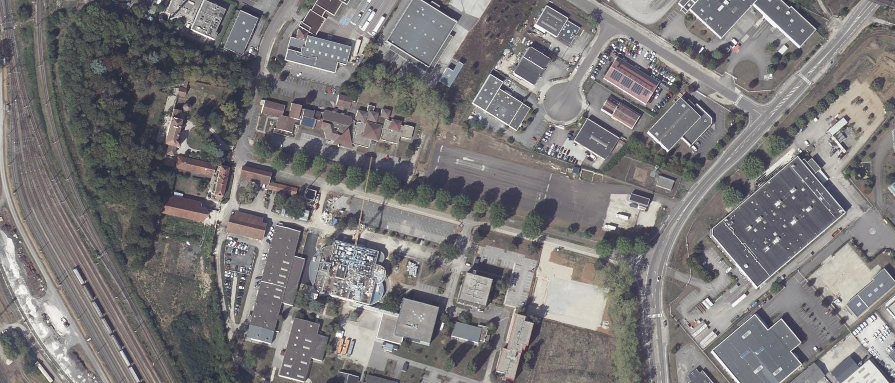 Vue aérienne de Ecole des Métiers DIJON METROPOLE