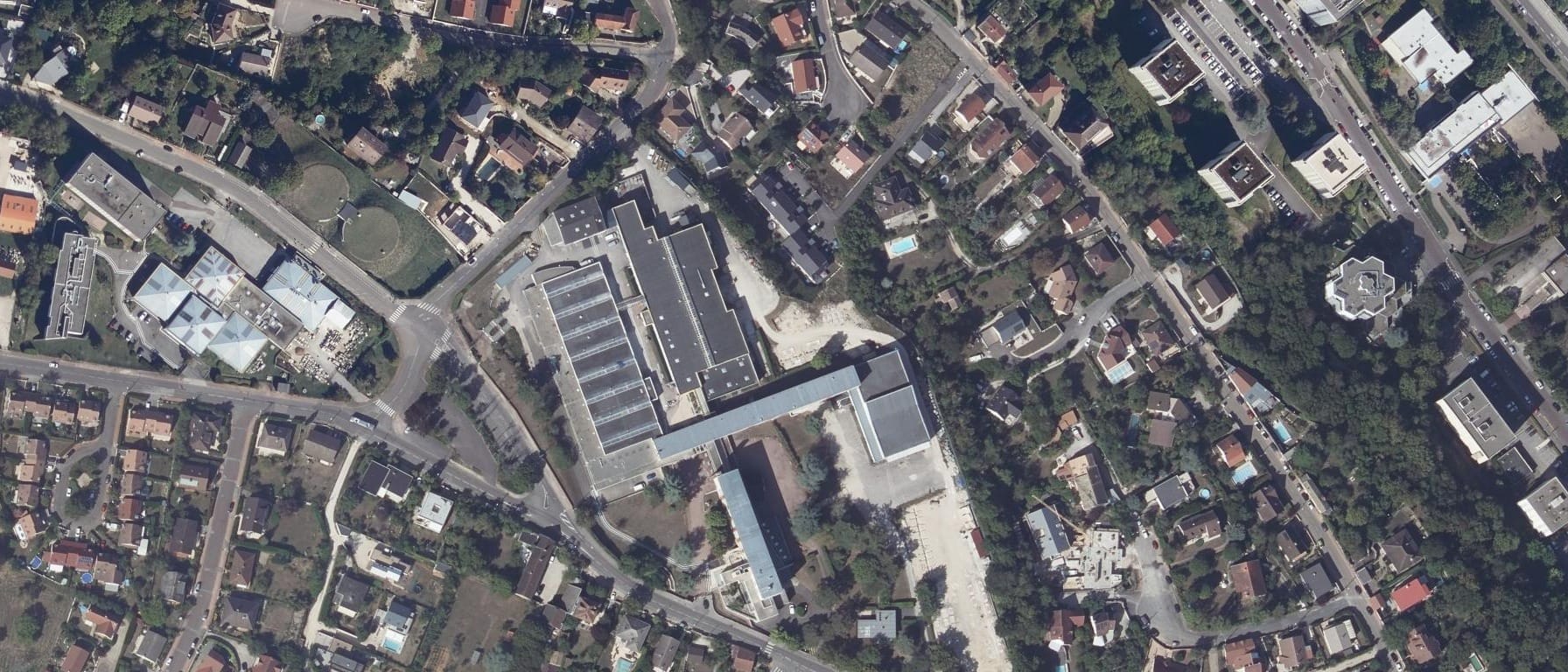 Vue aérienne de Lycée Les Marcs D'Or