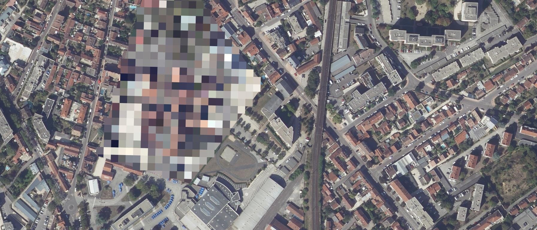 Vue aérienne de CFA LES ARCADES