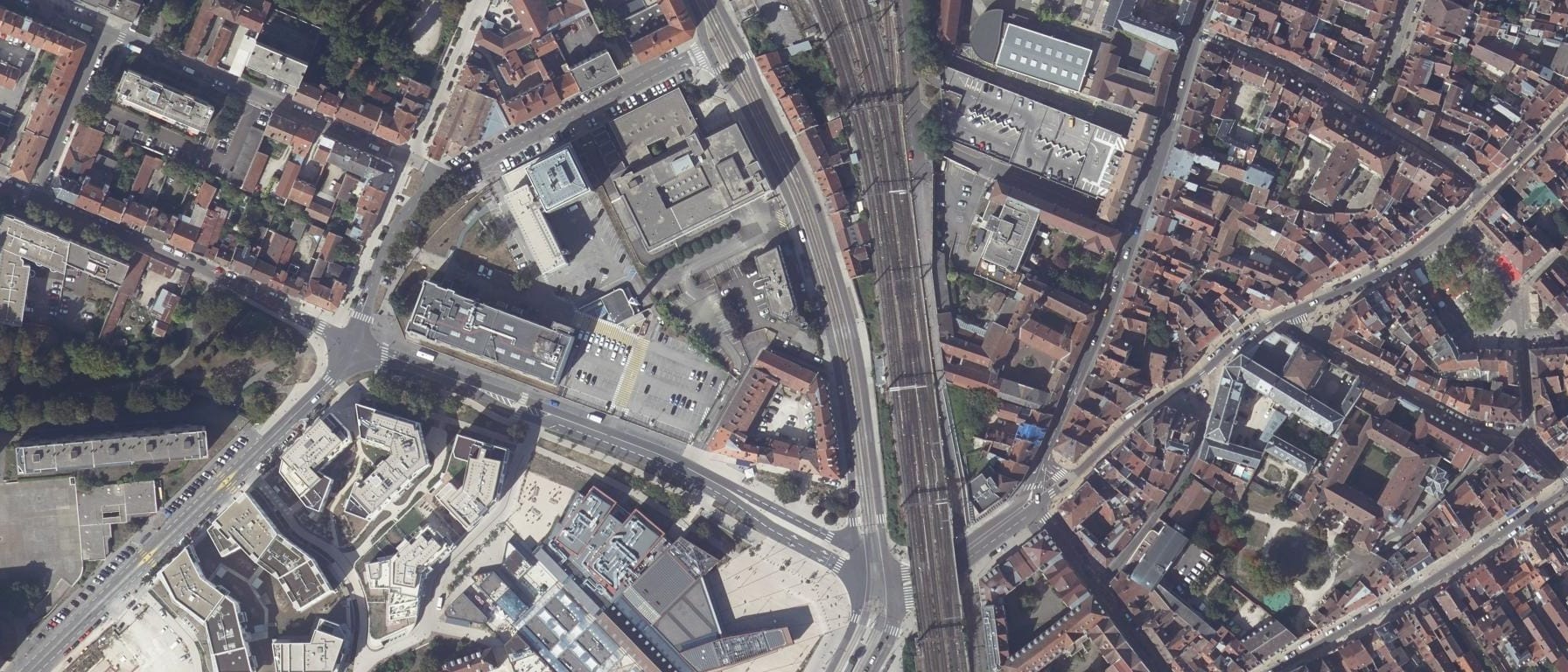 Vue aérienne de Esthétique 21- groupe Silvya Terrade