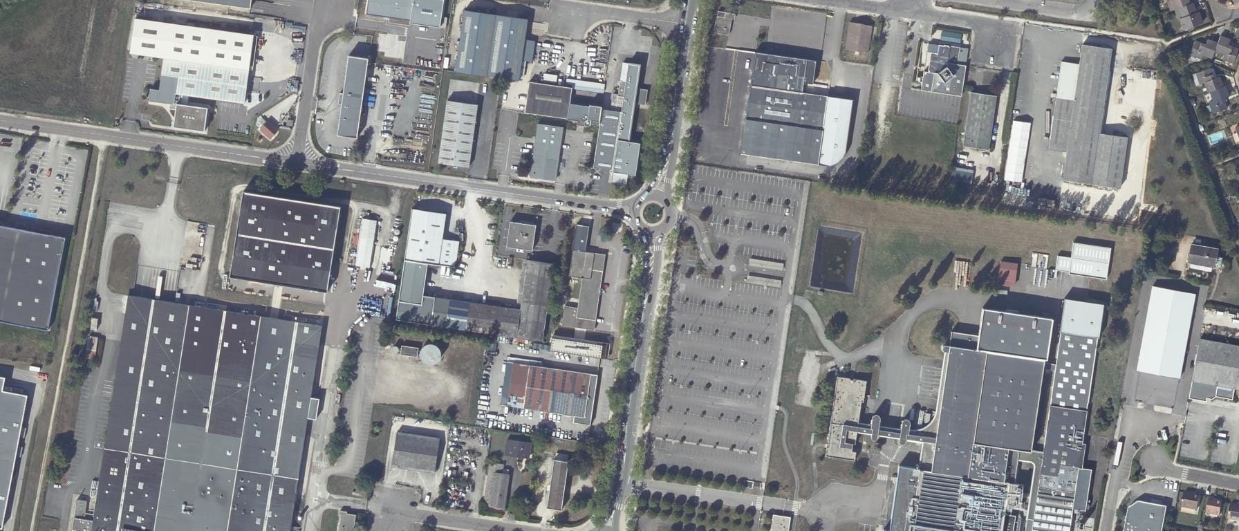 Vue aérienne de DIJON FORMATION