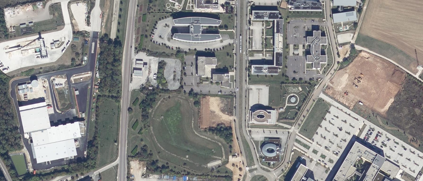 Vue aérienne de ESARC Dijon (21)