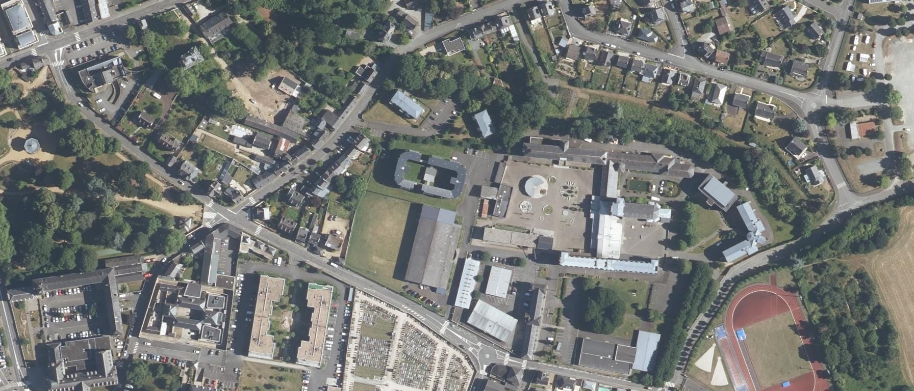 Vue aérienne de Lycée-Collège NOTRE-DAME
