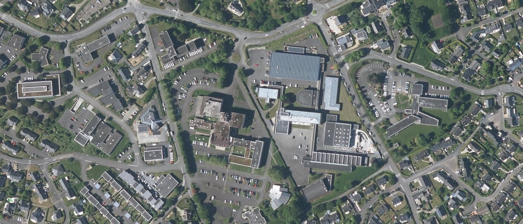 Vue aérienne de CFA Bâtiment