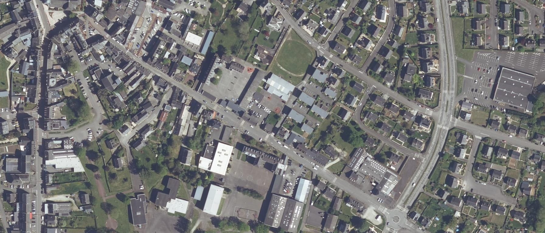 Vue aérienne de Lycée St Joseph