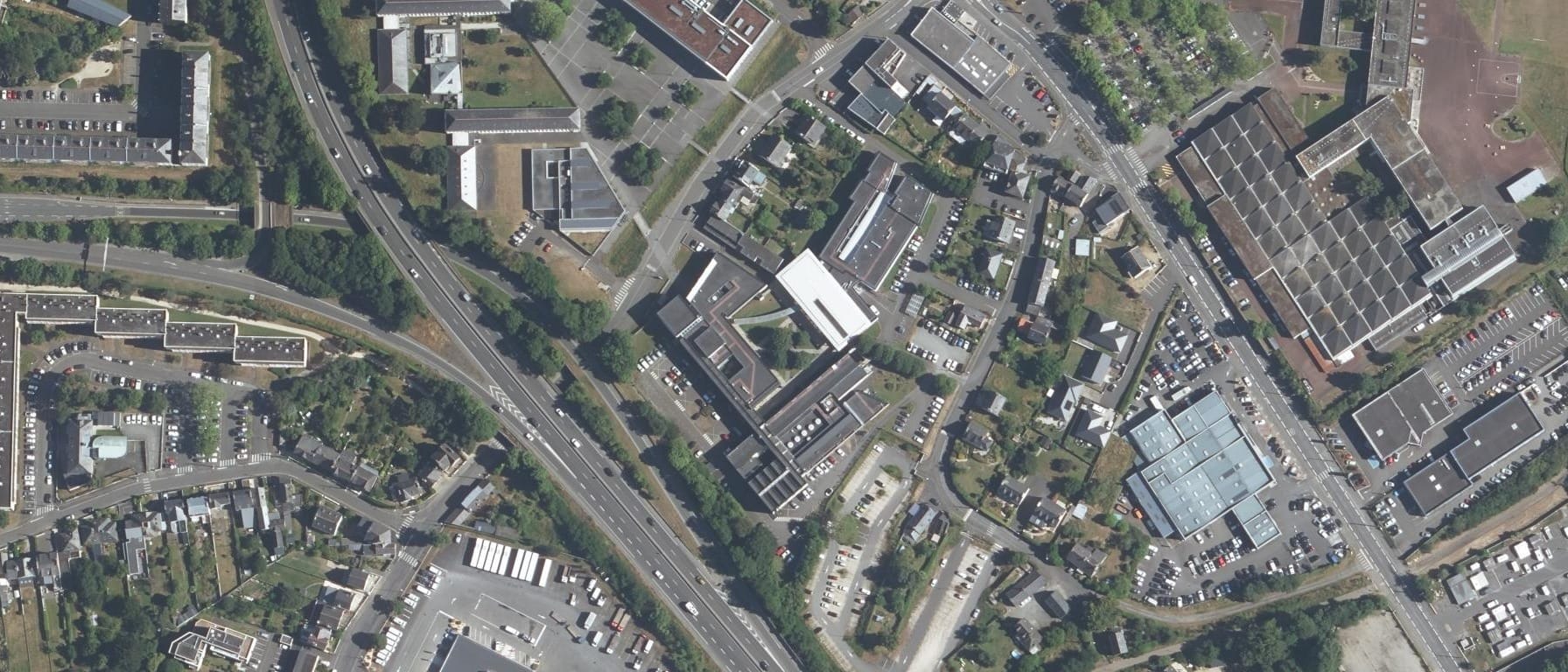 Vue aérienne de I.U.T de Saint-Brieuc
