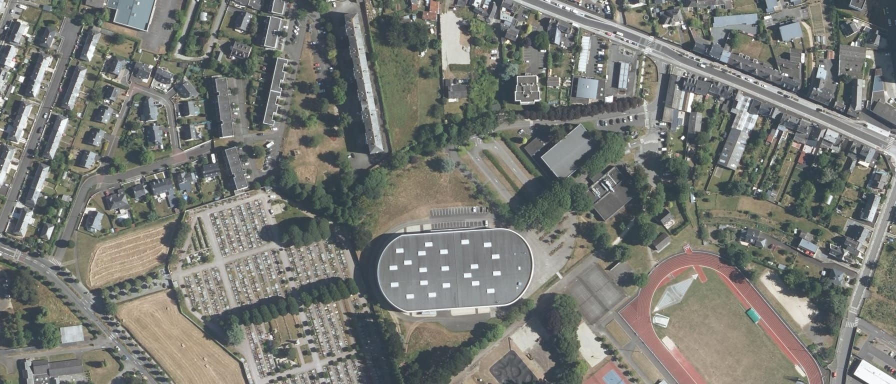 Vue aérienne de Formation CCI Saint-Brieuc (22)