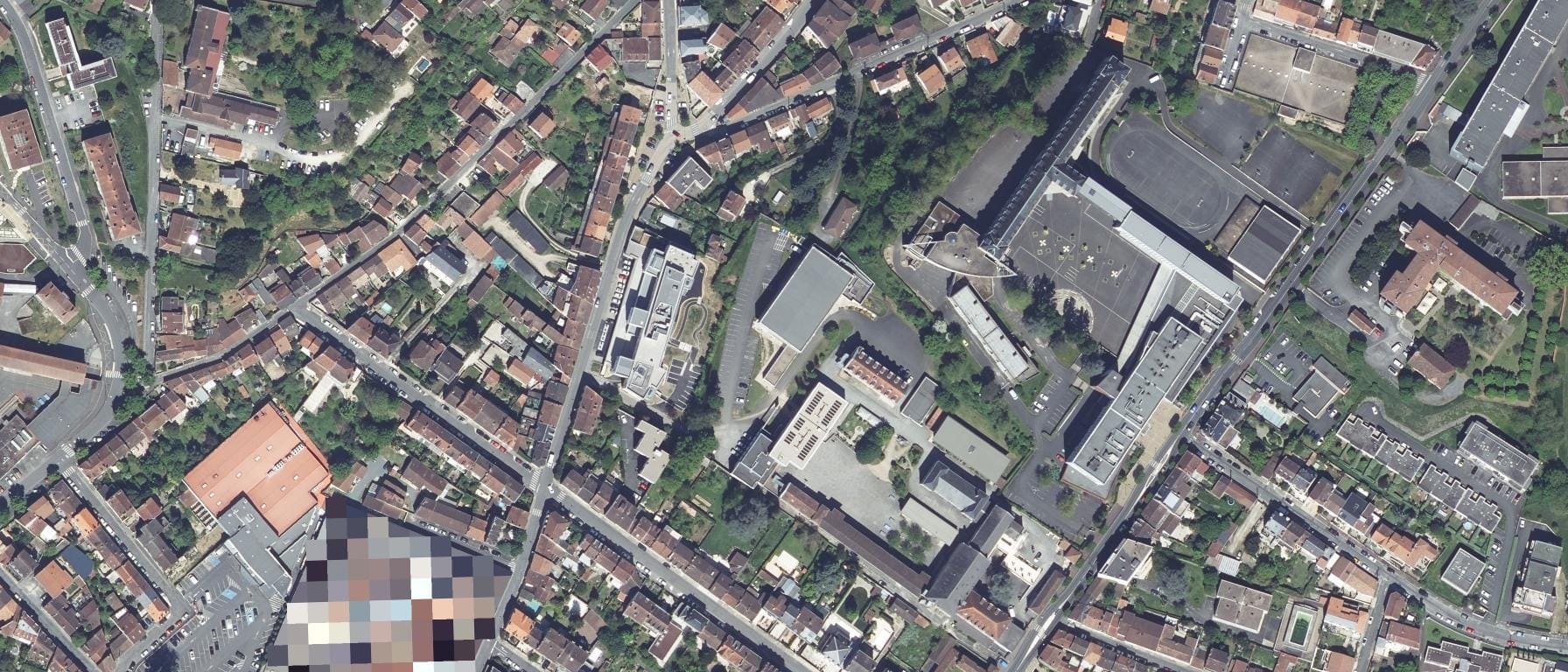 Vue aérienne de Lycée St-Joseph Sup'St Jo