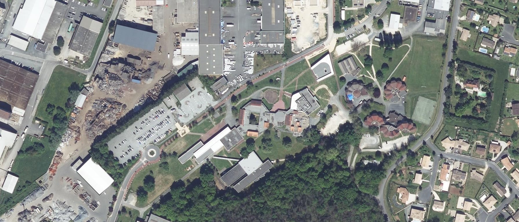 Vue aérienne de CFA GR EC PROF CCI PX