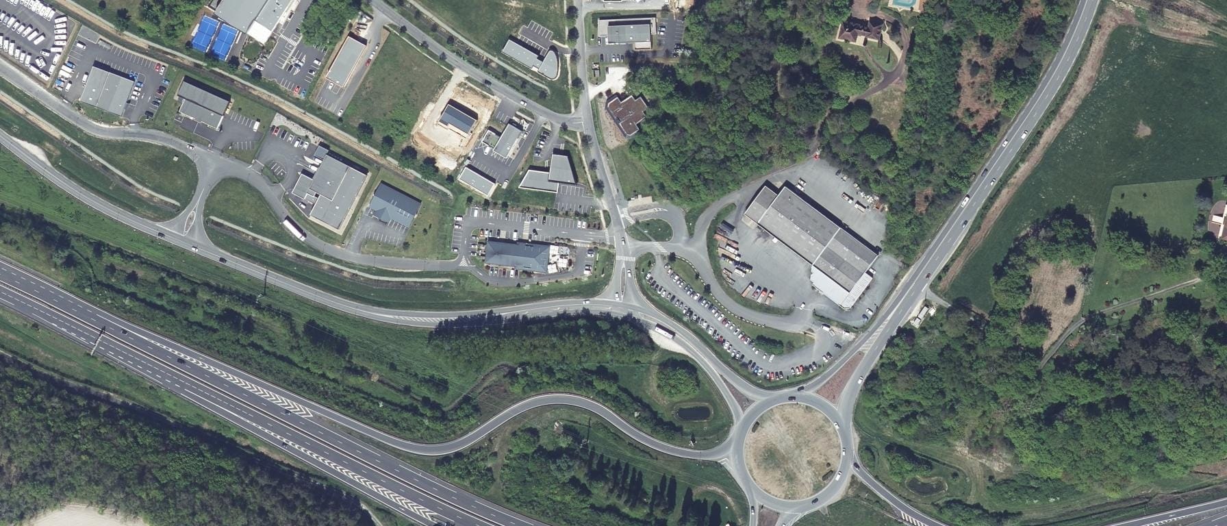 Vue aérienne de CFA INDUSTRIE - ANTENNE DE PERIGUEUX