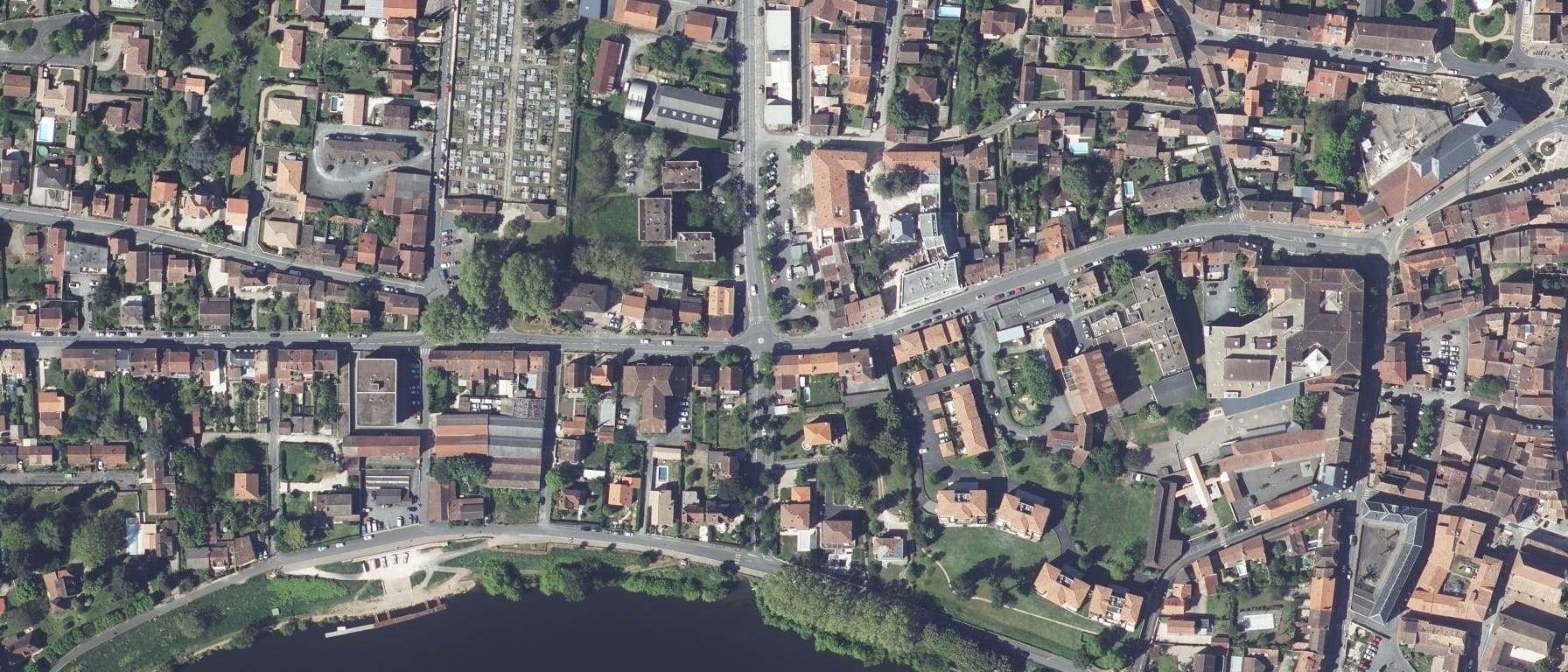 Vue aérienne de Ecole Terrade