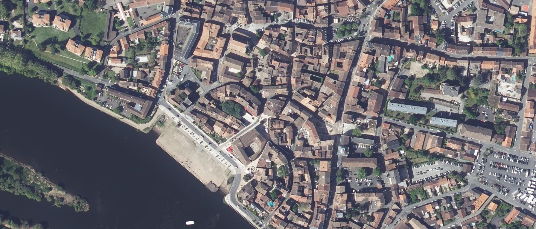 Vue aérienne de IFSI Bagatelle - John Bost Bergerac
