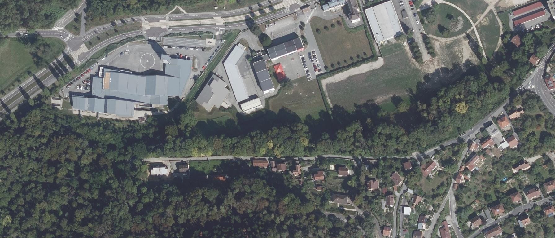 Vue aérienne de Lycée professionnel Sainte Famille