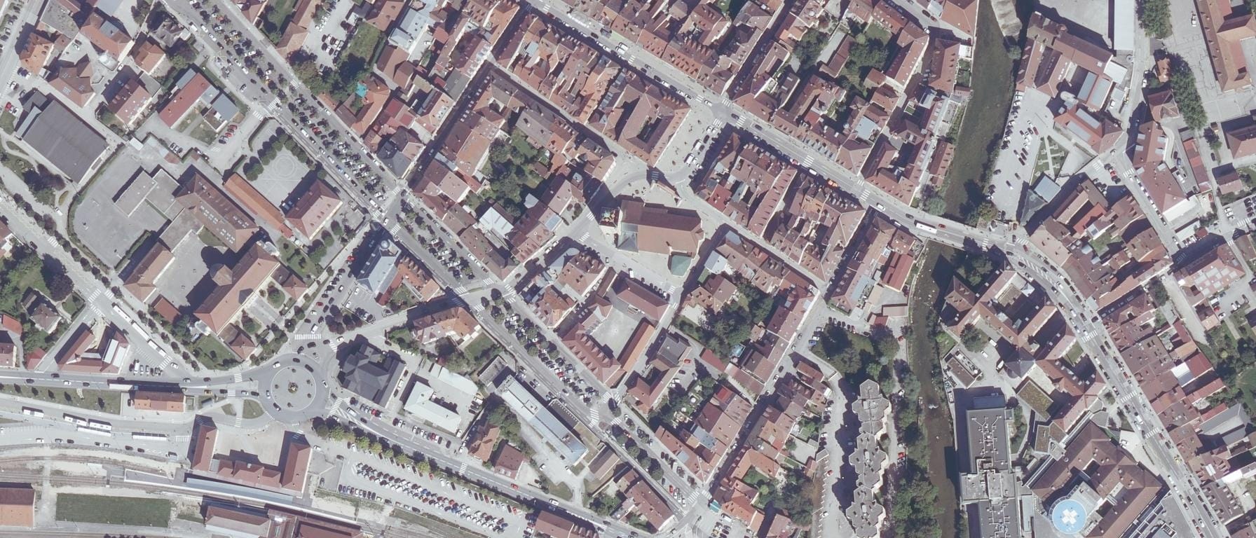 Vue aérienne de Lycée professionnel Saint Benigne