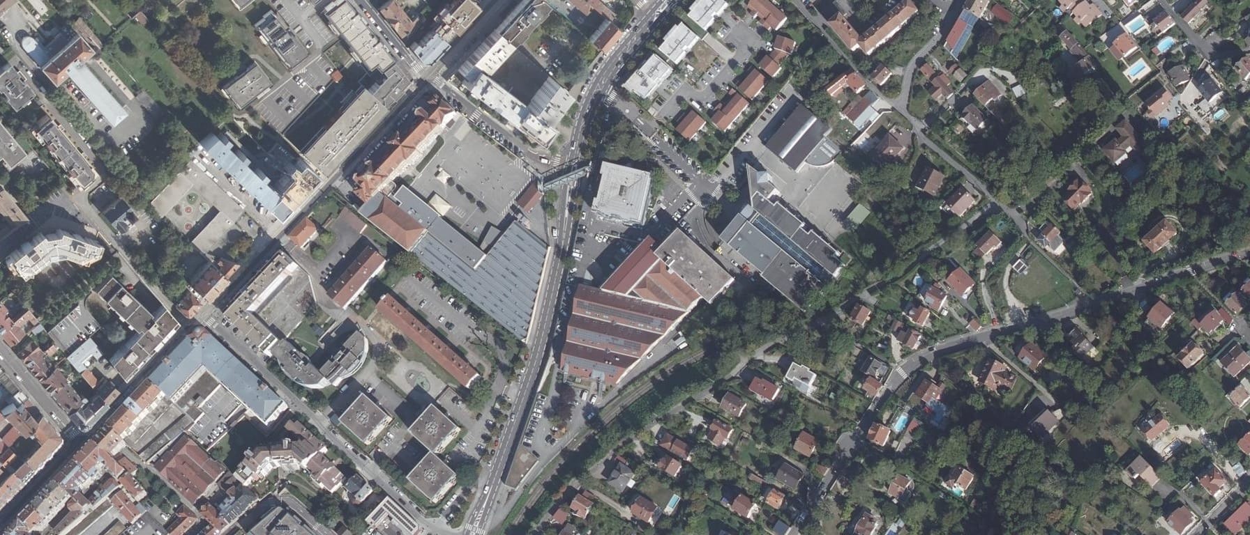 Vue aérienne de Lycée professionnel Saint Joseph