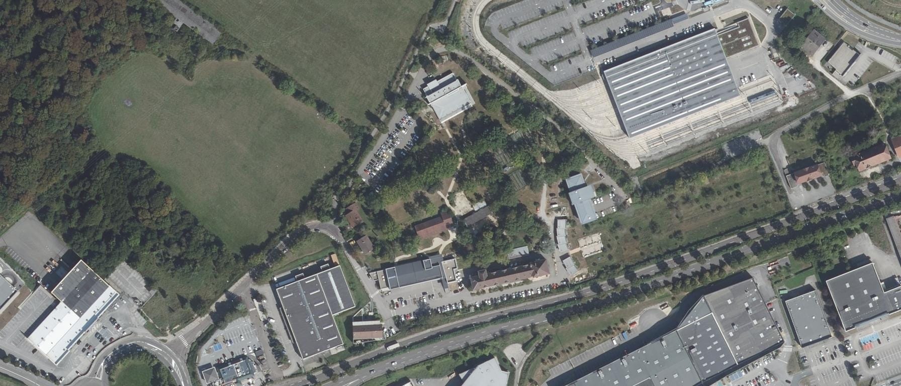 Vue aérienne de CFA AGRICOLE du Doubs