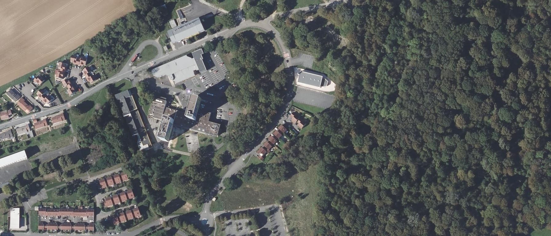 Vue aérienne de CFA du Pays de Montbéliard