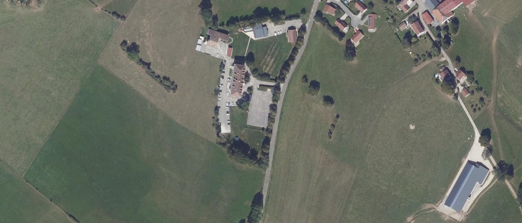 Vue aérienne de Maison Familiale - Institut Rural de Vercel