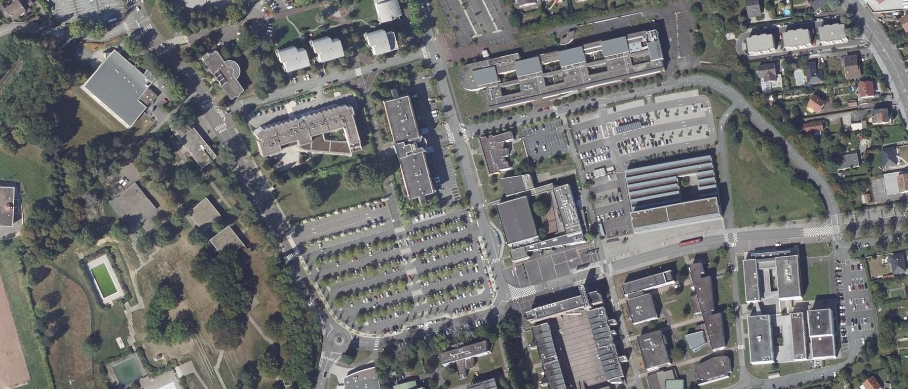 Vue aérienne de Trajectoire formation (Montbéliard - 25)