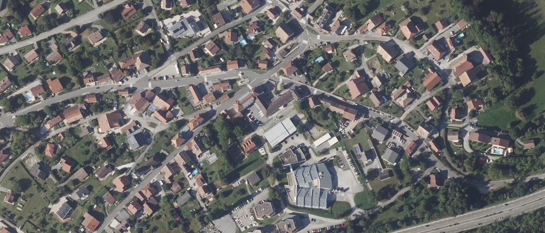 Vue aérienne de ENILEA-CFA-CAMPUS Mamirolle