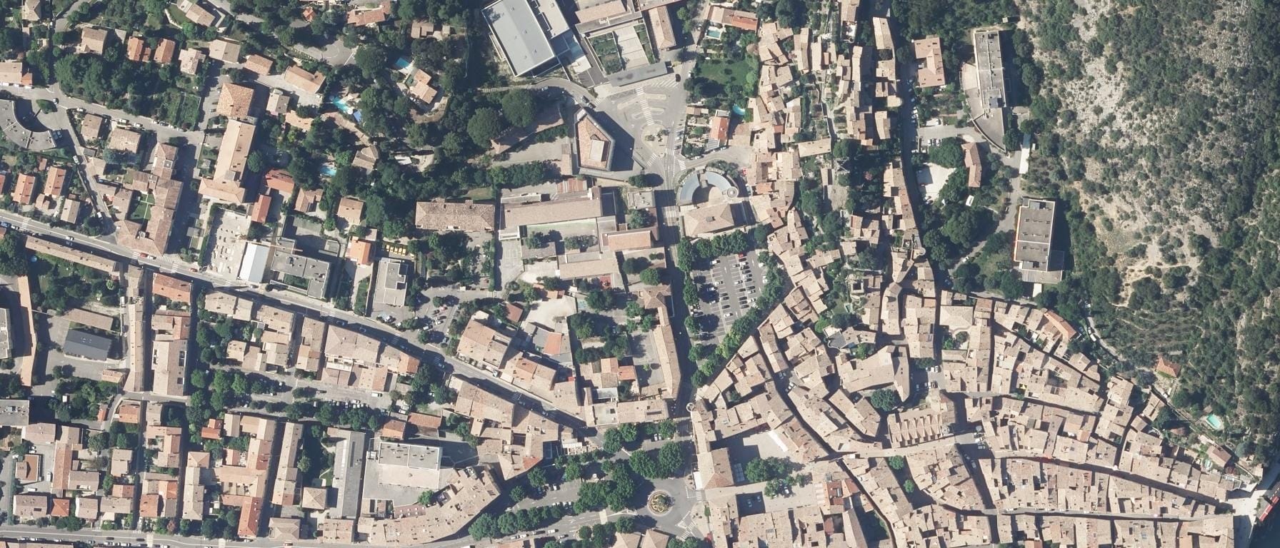 Vue aérienne de Lycée Roumanille