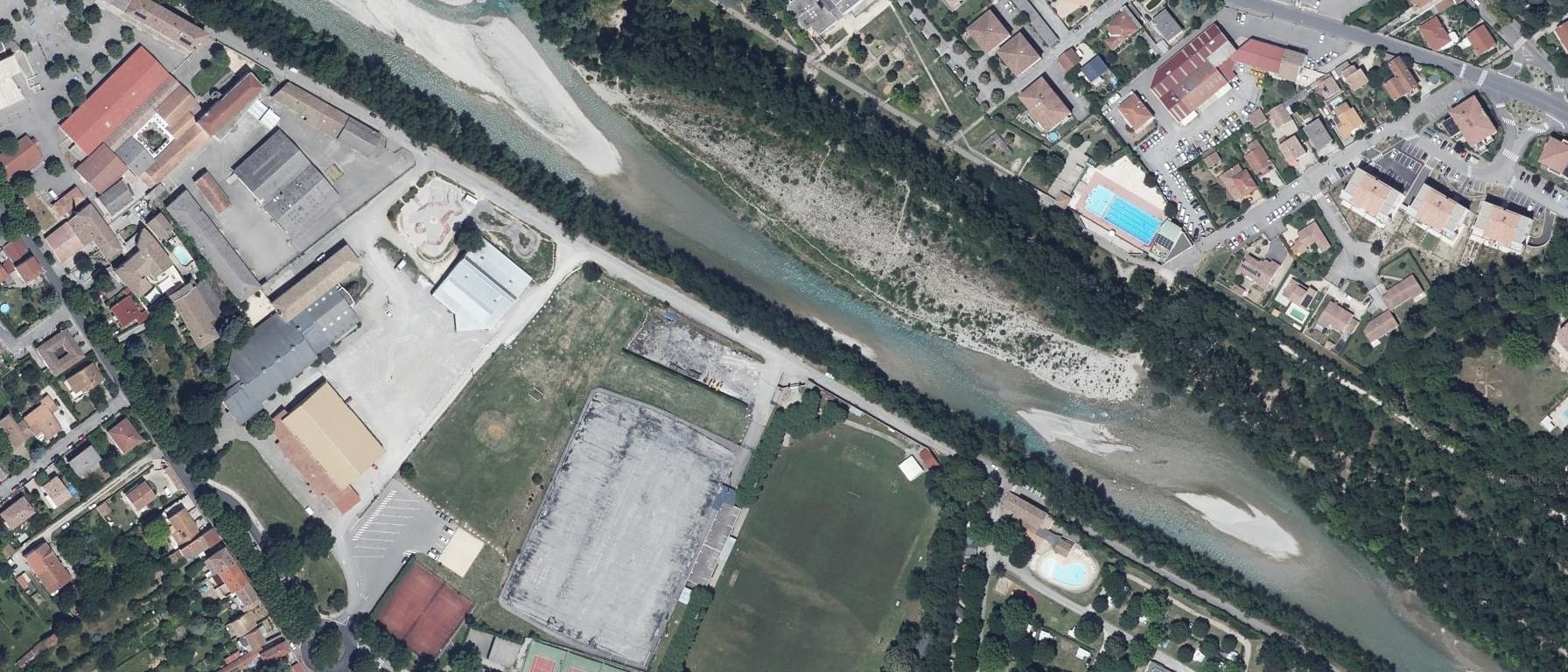 Vue aérienne de Lycée Saint-Louis