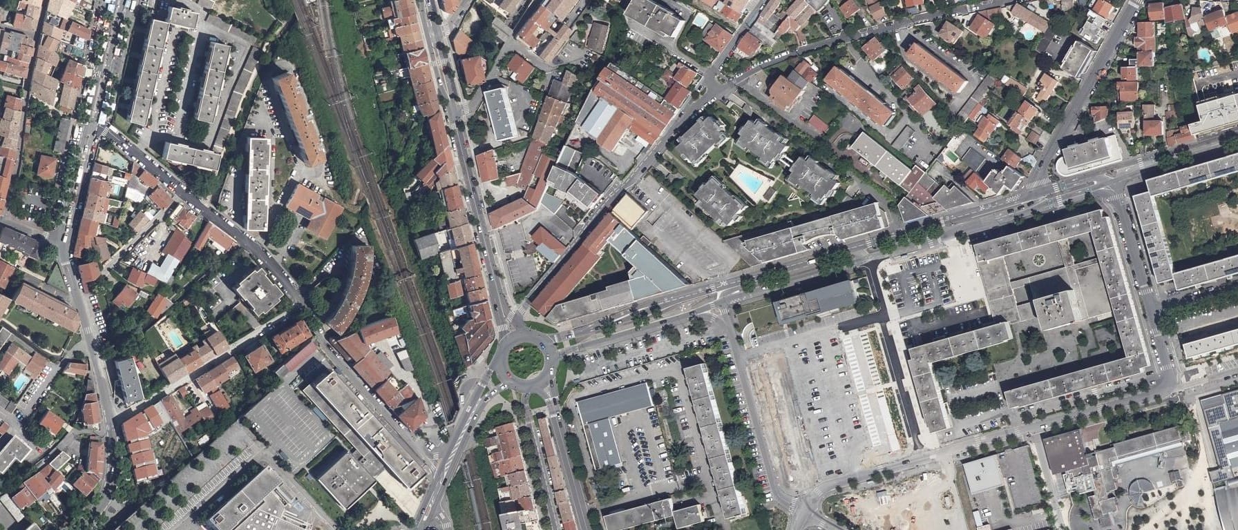 Vue aérienne de Ecole technique privée EPSECO