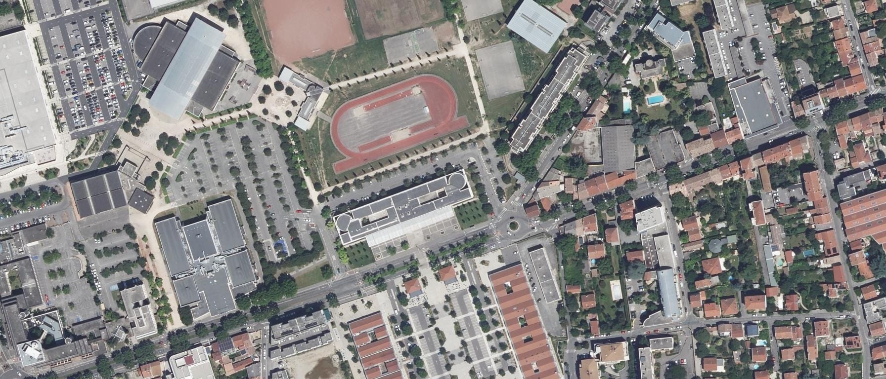 Vue aérienne de Université Grenoble Alpes - Antenne de Valence