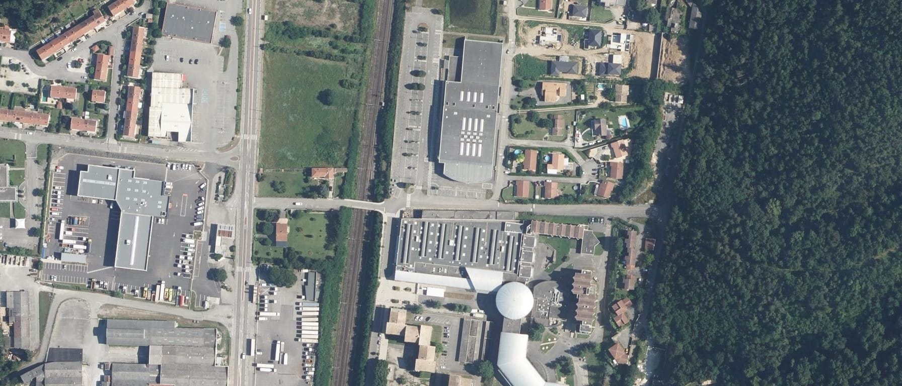 Vue aérienne de Lycée Henri Laurens
