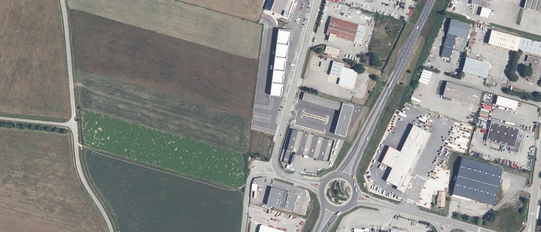 Vue aérienne de INFREP MONTELIMAR